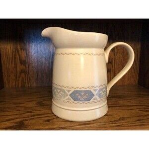 International China Company Cimarron Stoneware Water Pitcher Mint Condition!